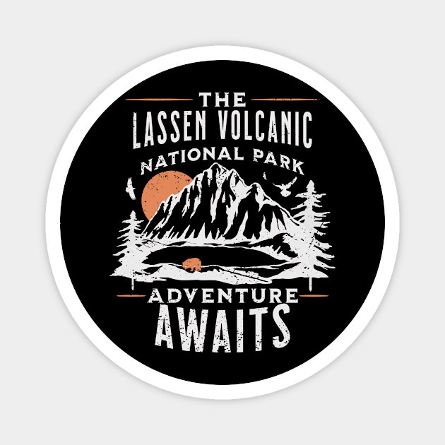 Lassen Volcanic National Park Magnet by Alien Bee Outdoors